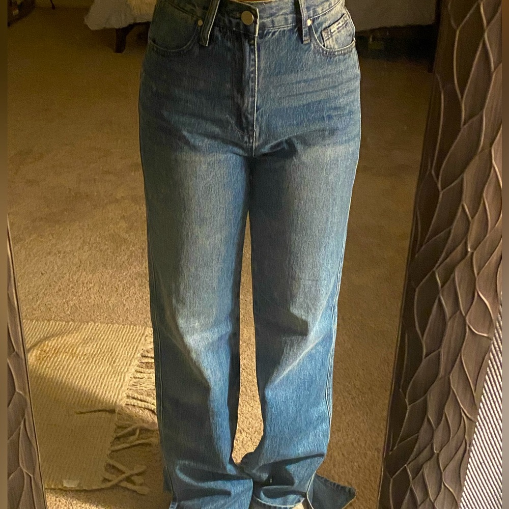 Windsor size three hi-rise straight jeans